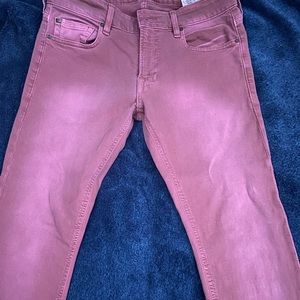 Guess pink skinny jeans size 31